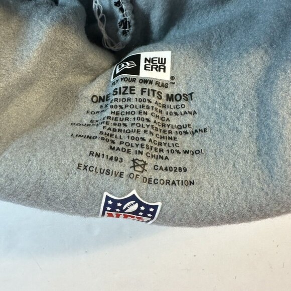 New York Jets New Era On Field Removeable Pom Beanie Football Athleisure - Picture 7 of 8